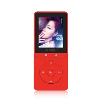 Ruizu X20 Portabil Flac Hifi Audio Digital Ecran Mp 3 Muzica de pe Mp3 Player 8GB Cu Căști Radio FM TF Micro SD