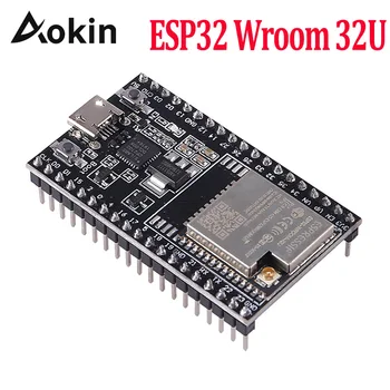 Aokin ESP32 Wroom 32U WiFi Bluetooth ESP32-DevKitC Core Bord esp32-devkitc-32u Consiliul de Dezvoltare
