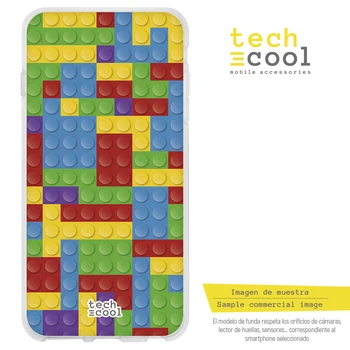 FunnyTech®capac de Silicon pentru Oppo Reno 2Z am piese lego culori