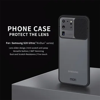Mofi caz Acoperire Pentru Samsung Galaxy S20 Plus Alunecare capacul de protecție a lentilei Pentru Galaxy S20 Ultra Cover Pentru Galaxy S20 capacul din spate