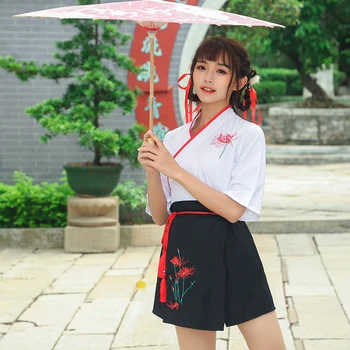 Femeile Kungfu Îmbrăcăminte Cosplay Costum De Zână Hanfu Îmbrăcăminte Tradițională Chineză Antică Rochie Dans Etapă Dinastiei Tang Tinuta 90