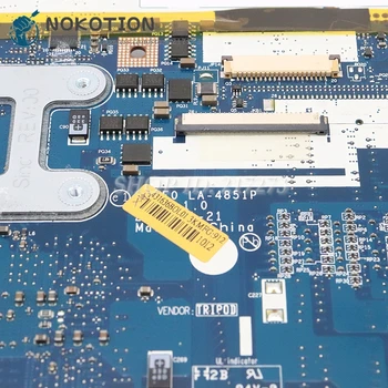 NOKOTION MBN5402001 MB.N5402.001 PC Placa de baza Pentru Acer asus E525 E725 5732Z BORD PRINCIPAL KAWF0 LA-4851P DDR2 Gratuit CPU