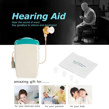 Aparat auditiv Amplificator de Sunet Personal Ureche de Îngrijire a Sănătății Produse de proteze Auditive pentru persoanele în Vârstă de Buzunar Auditive a Sunetului Amplificator