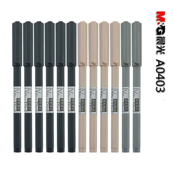 M&G A0304 RollerBall pen Gel ink pen 0.5 mm Negru de cerneală Color de Birou și schoole papetărie en-gros
