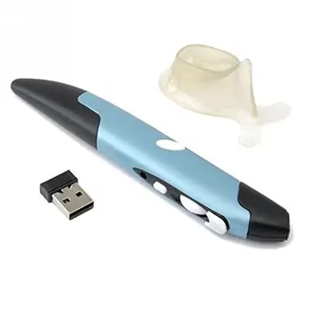 2.4 G Wireless Optical Prezentator Ergonomic Design Mouse-ul Stilou pentru Tableta, Laptop, Desktop PC Pix în Formă de Intrare Scrierii de mână Mouse-ul