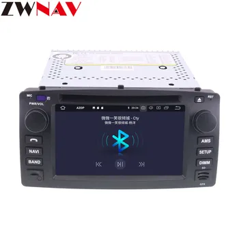 IPS Ecran Android 9.0 Masina DVD player Multimedia pentru Toyota corolla 2001-2006 cu navi GPS BT Audio Radio stereo tip recorder