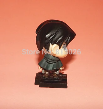 5pcs/set Atac pe Titan Eren Mikasa Armin Rivaille Acțiune Nouă Colecție de figurine de crăciun cadou brinquedos Noi ToyO0022