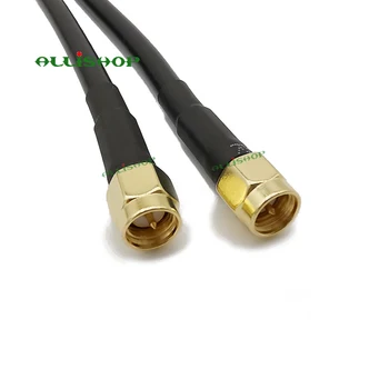 Cozi RG58 SMA tată să-SMA male WIFI cablu de 50 de ohmi mufa RF conector pentru experiment Antena coaxial rf de 1-30 de Metri