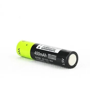 4buc/lot ZNTER 1.5 V AAA 400mah li-polymer li-ion baterie reîncărcabilă litiu baterie USB cu USB de încărcare linie