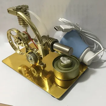 Mini Stryn motor model în miniatură puterea aburului tehnologia de producție mici, mici de generare de energie Ming experimentale jucarii