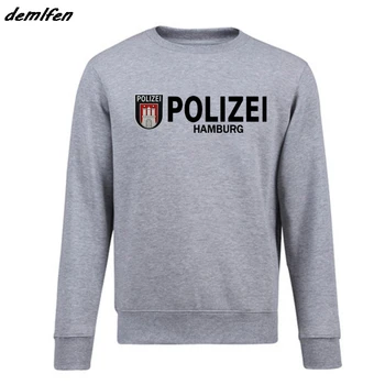 Fierbinte de Vânzare de Moda New Hamburg Poliție Politi Speciale de Salvare Unitatea Delta Force Design Logo hanorac Barbati pulover Fleece Hanorac