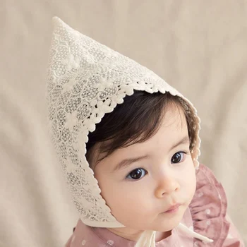 MILANCEL 2021 Primăvară Drăguț Copil Pălărie de Dantelă Princess Broderie Pălărie