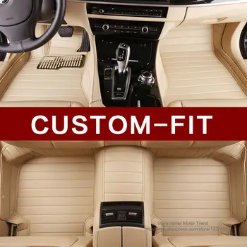 Se potrivesc personalizat auto covorase pentru Volkswagen Beetle CC Eos Golf Passat Tiguan Touareg sharan 3D car styling covorul garnituri