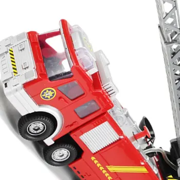 2019 FIERBINTE Copii Simulare Pompier Jucarie Jupiter Foc Camion Electric Universal Mașină de Jucărie Lumina Camion de Incendiu Poate Pulveriza Apa