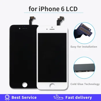 OEM ecran lcd Pentru iPhone 6, A1549 A1586 A1589 Ecran tactil Înlocui lcd cu originalul Ansamblu Digitizer pentru iPhone 6G 6 parte