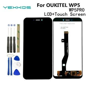 5.5 inch Originale Oukitel WP5 Display LCD si Touch Screen Digitizer Înlocuirea Ansamblului pentru Oukitel wp5 Telefon pro tv lcd +Instrumente