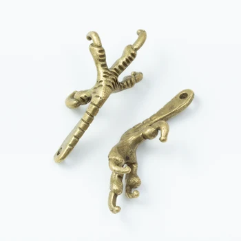 25 de piese retro de metal aliaj de zinc laba pandantiv pentru DIY bijuterii handmade colier face 6749