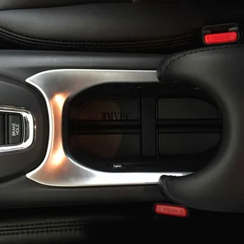 Pentru Honda HRV HR-V Vezel - 2019 2020 Fibra de Carbon, Masina de apă ceașcă titularul surround Garnitura Capac Consola cadru accesorii Stick