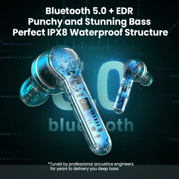 Picun W20 TWS Căști fără Fir Bluetooth setul cu Cască Stereo Bass Tactil Pavilioane Microfon Audifonos Jucătorii Pentru Telefon PC