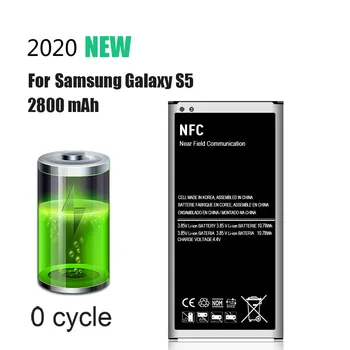 PINZHENG EB-BG900BBE Baterie Pentru Samsung Galaxy S5 Baterie G900 G900S G900I G900F G900H Cu NFC de Înlocuire Baterii