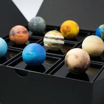 Cele mai noi VR sistem Solar mini set de simulare planeta pământ Populare 3D din Plastic Planete Știință Sistem Solar Jucarii Model de Educație Jucărie