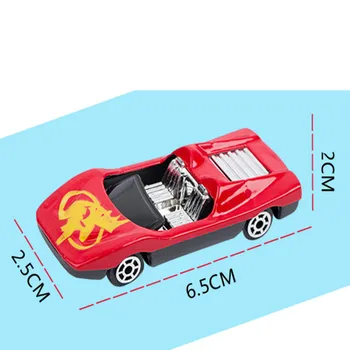 2019 Mașină Nouă Jucărie 50pcs /set Automobile Jucării Costum de Aliaj Modelul De Masina Mica de Fier Car Mini Tip Model de Vehicul