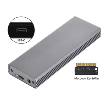 Xiwai Macbook Air Pro 2013 2016 SSD Portabil Cazul USB 3.0 la 16+12 Pin Mobil Cutie HDD Cabina