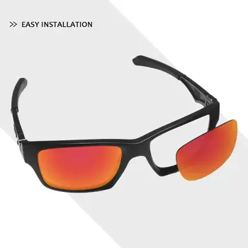 Firtox Policarbonat Lentile de Înlocuire pentru Oakley Mustăți cu ochelari de soare Rama -mai Multe Culori (Obiectiv Numai)