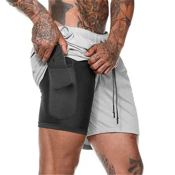 Bărbați de Funcționare de Vară pantaloni Scurți Casual Sport Îmbrăcăminte Homme de Securitate Buzunare Pantaloni Scurt Built-in Buzunarele Oamenilor Solduri Hiden Buzunar cu Fermoar