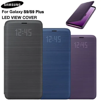Original CONDUS din Piele Flip Cover din Piele de Caz a CONDUS View Cover Etui Pentru Samsung Galaxy S9 G9600 S9+ S9 Plus S9Plus G9650