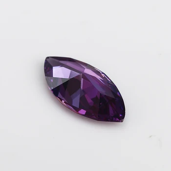 50PCS 1.5x3~10x20mm Marquise Forma Vrac CZ Piatra Violet AAAAA Cubic zirconia piatră Sintetică Pentru Bijuterii DIY Piatra