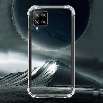 Premium rezistent la Șocuri Clar Silicon Transparent Caz de Telefon Pentru Samsung Galaxy A42 5G S20 FE Transparent de Protecție Caz Înapoi