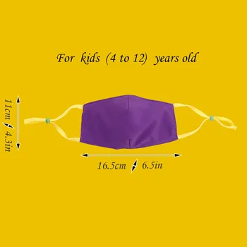 10BUC Reutilizabile Pânză Masca de fata Set Pentru Copii Măști Pentru Studenți Colorate Preveni Picături Masca de Fata Lavabil