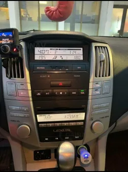 Ecran Vertical Auto Multimedia Player Video de Navigare GPS Șeful Unității Pentru Lexus RX 400h 2008 Stereo al Mașinii de Radio