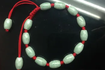 Naturale de Smarald margele Brățară Handmade Elastic Brățară Farmec Bijuterii Accesorii de Mână-Sculptate Bărbat Femeie Amuleta