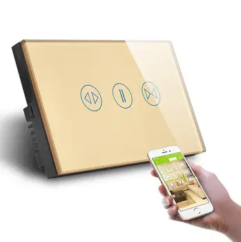 VĂZĂTOR Smart Home NE/AU WIFI Smart Touch Cortina Comutator de Control Vocal prin Alexa,inteligent cortina Jaluzele întrerupător 110-240V smart switch