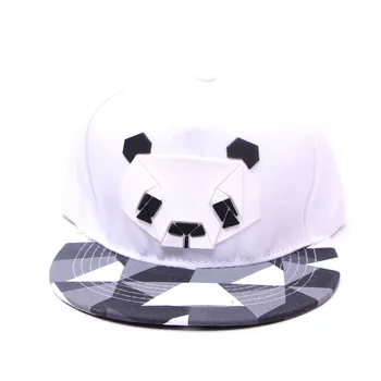 Primăvara și vara de desene animate panda baseball capac de moda hip hop pălărie de protecție solară palarie de soare în aer liber de agrement tata pălărie