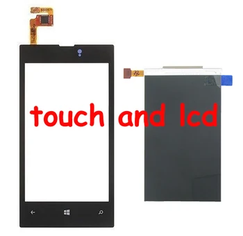 Pentru Nokia Lumia 520 Ecran Tactil Digitizer Sticla Senzor + LCD Display Panel Monitor de Înlocuire