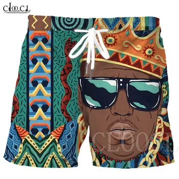 Moda pentru Bărbați Imbracaminte Pantaloni de Imprimare 3D Rapper 2pac Tupac/Biggie Smalls Hip Hop Mens pantaloni Scurți homme Summer Beach Casual Streetwear