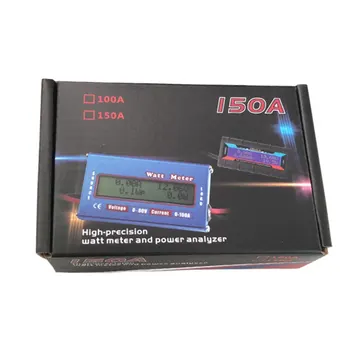 100A 150A Ecran LCD Digital Wattmeter de Înaltă Precizie de Metru de Putere RC Watt Metru Echilibru Tensiune Baterie de Echilibrare Încărcător Instrumente