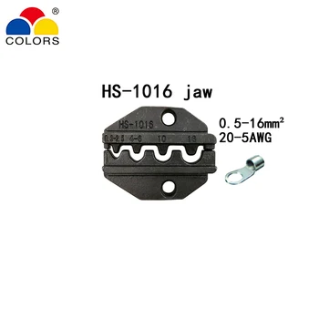 CULORI HS-1016 sertizare clesti pentru non-izolate terminale clemă stil european capacitate de 0,5-16mm2 20-5AWG unelte de mână