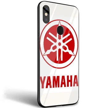 YAMAHA Sticlă telefon caz pentru Xiaomi Redmi Mi 4X 6A Nota 5 Pro 6 7 Pro Pro Pro 8 8T 9 Pro Redmi 8 8A Acoperi