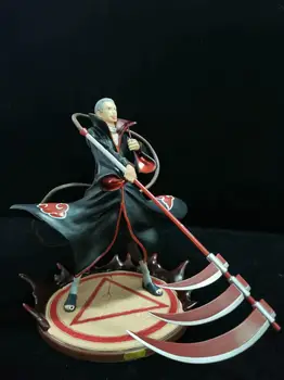 Naruto lui hidan Konan Statuie din PVC Figurine Anime Naruto Akatsuki lui hidan Konan Figurina de Colectie Jucărie 260mm