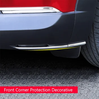 Auto Frontal din Otel Inoxidabil Colț de Protecție Benzi Decorative de Acoperire Accesorii Auto 4buc/Set Pentru Mazda CX-30 CX30 2020