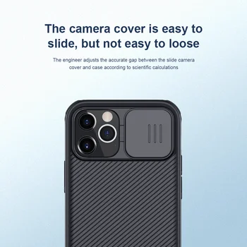 Camera de Protecție Slide Proteja Cover pentru iPhone 11 12 Pro Max Caz,NILLKIN Lentile de Protecție Caz pentru iPhone 12 Mini/12 11Pro Max