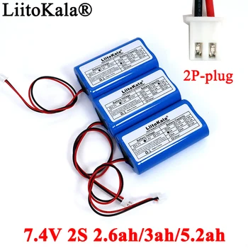 7.4 V 18650 Litiu Acumulator 2S 2.6 ah 3ah 6ah 9ah Pescuit LED Difuzor Bluetooth 8.4 V Urgență DIY baterii cu PCB