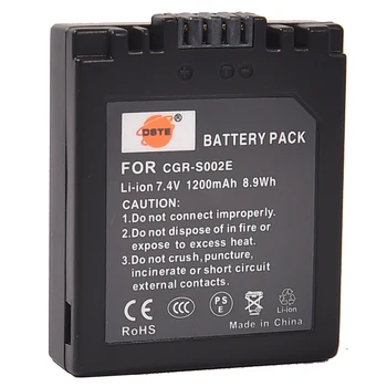 DSTE CGR-S002E Reîncărcabilă Baterie pentru Panasonic LUMIX DMC-FZ5 DMC-FZ10 DMC-FZ20 DMC-FZ2 DMC-FZ4 Camera