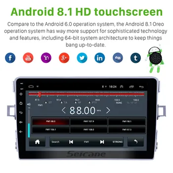 Seicane de Navigare GPS Auto Multimedia Player 2din Android 8.1 4-core Radio Auto Pentru Toyota Verso 2011 2012 2013 2016