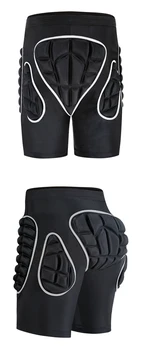 WOSAWE Motocicleta Jachete Snowboard Hip Protecția pantaloni Scurți genunchiere + Mănuși de Echitatie de Protecție Ptotective Unelte Combinație