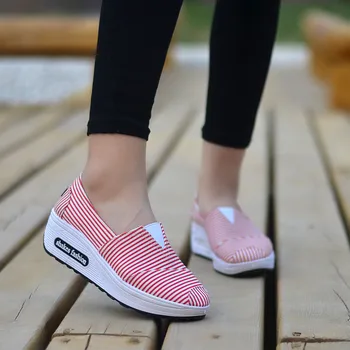 Moda pentru Femei Shake Pantofi Aerisi sala de Fitness Pantofi Casual pene de adidasi pentru femei doamnelor Balansoar Pantofi